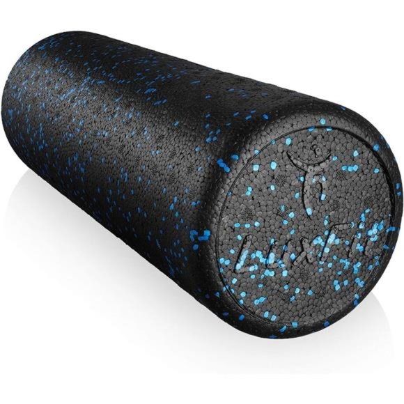 Foam Roller, Speckled Foam Rollers for Muscles, Exercise, (Blue, 18 Inch) - Picture 1 of 6